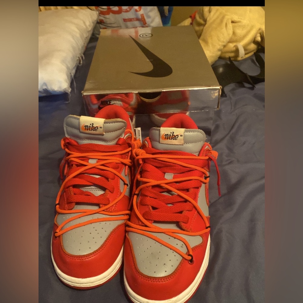 Nike dunk low’s  university red